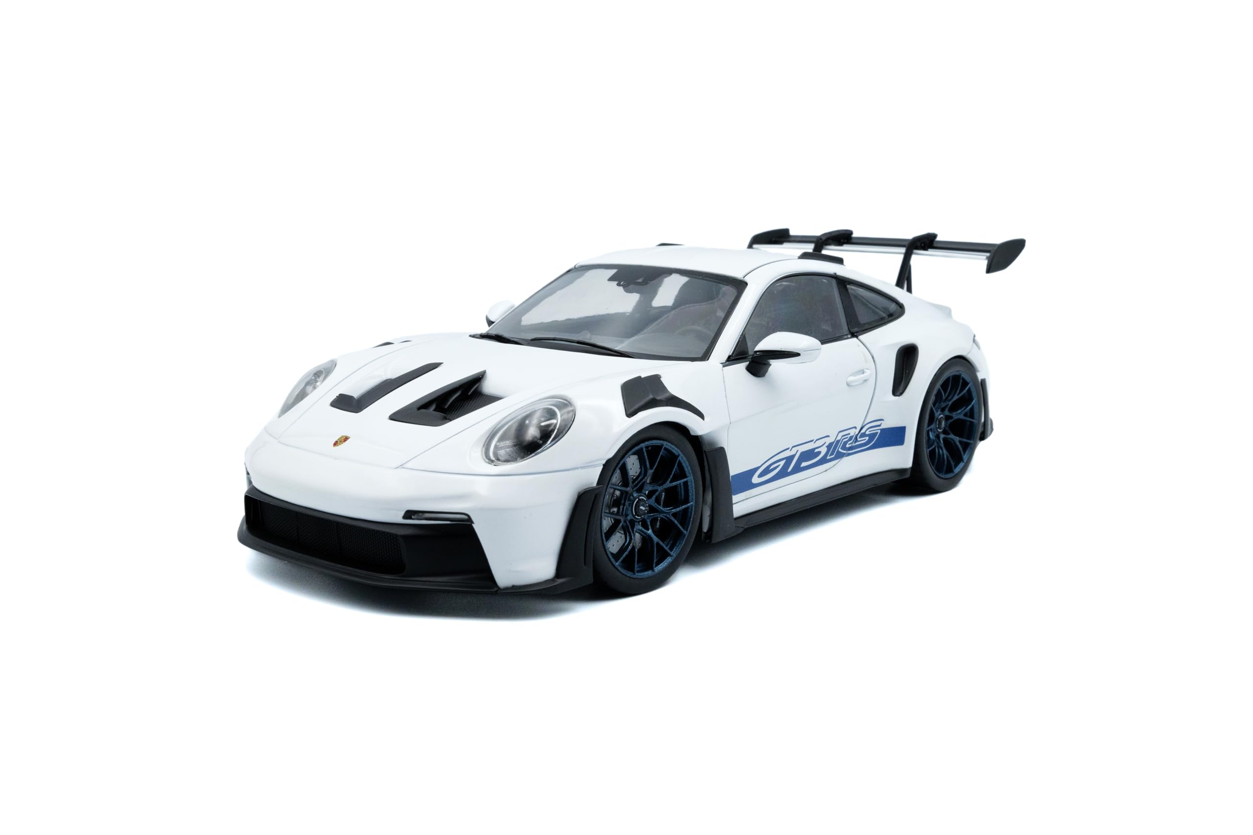 Amazon.com: Solido 1:18 Scale Porsche 911 GT3 RS White with Blue